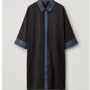 NWT COS Color-Block Shirt Dress